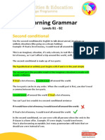 Grammar - Second Conditional