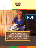 BCC Strategy For Promoting Clean Cooking in Kenya