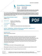 Airworthiness Directive: Design Approval Holder's Name: Type/Model Designation(s)