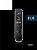 Samsung Audio Recorder YV150PZ Manual