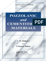 Pozzolanic and Cementitious Materials