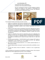 Note Accessibilite Applicable Aux Escaliers en Bois Octobre 2020