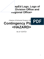 DepEd COVID Contingency Plan