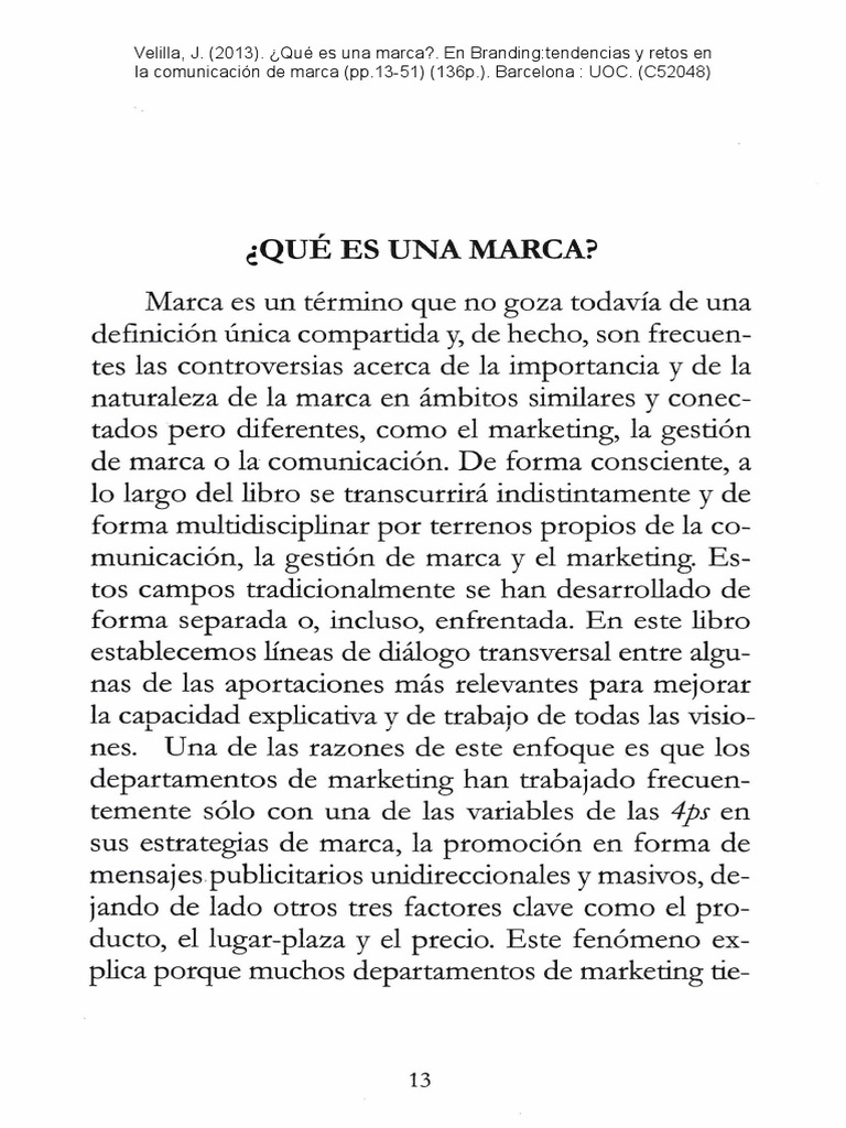 Definición y Función de la Marca | PDF | Marca | Marketing