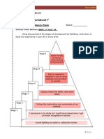 Learner Worksheet 7: Application (Let