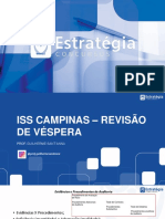 AUDITORIA - Guilherme Santanna - Revisão Véspera ISS Campinas