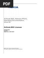 Airscale BSC, Release Fp21C, Operating Documentation, Issue 03