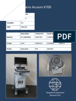 R7236 Siemens Acuson X700