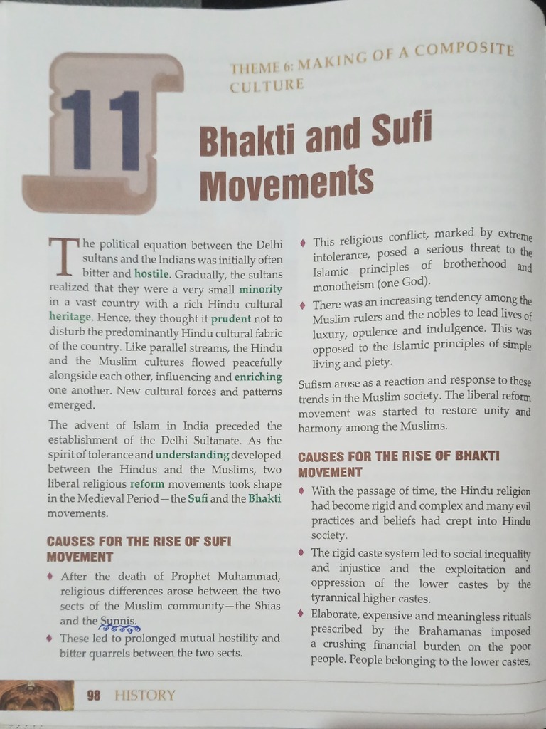 Bhakti and Sufi Movements Overview | PDF | Indian Religions | Supernatural