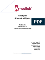 Objetos - Módulo 05 - Introducción Al Testeo Unitario Automatizado