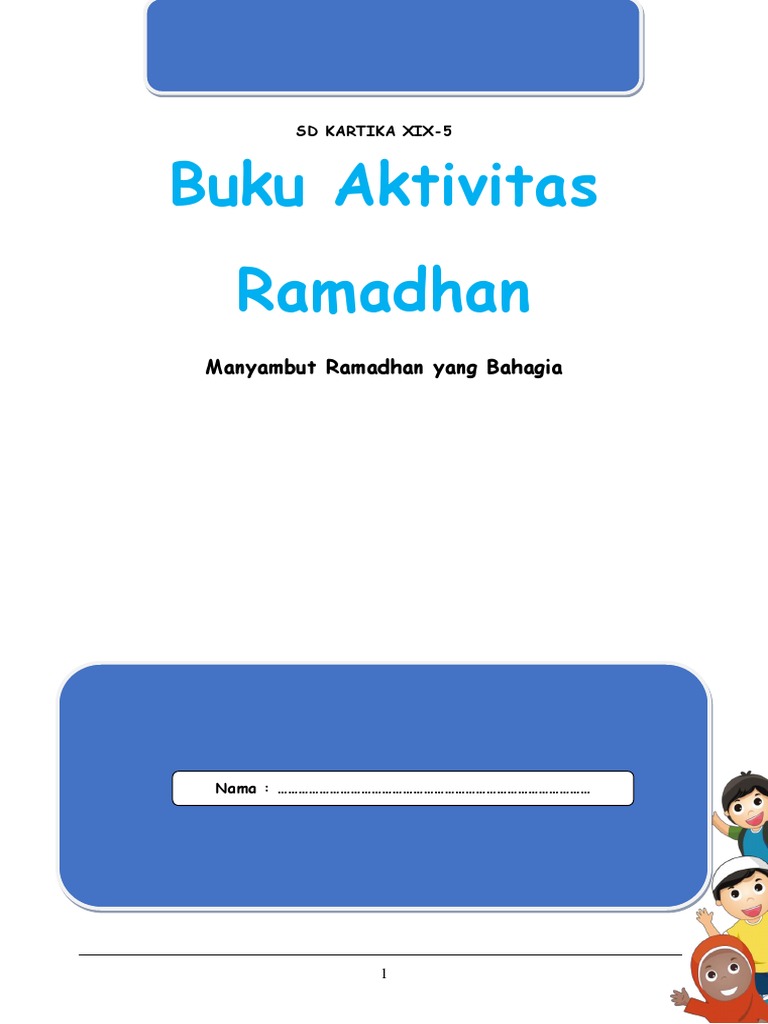 Buku Aktivitas Ramadhan untuk Anak SD | PDF