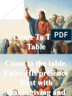 Come to the Table