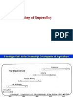 Unit-III Melting Practices of Superalloy