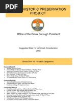 Download Report of the Bronx Borough Presidents Historic Preservation Task Force by Historic District Council SN58907971 doc pdf