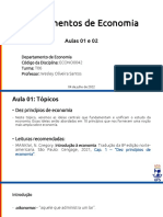 Aulas01e02 Fundamentos de Economia