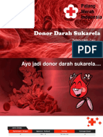 Donor Darah Sukarela