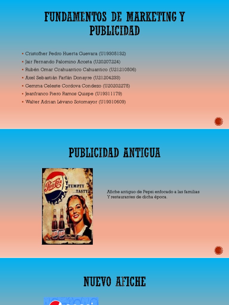 Fundamentos de Marketing y Publicidad | PDF