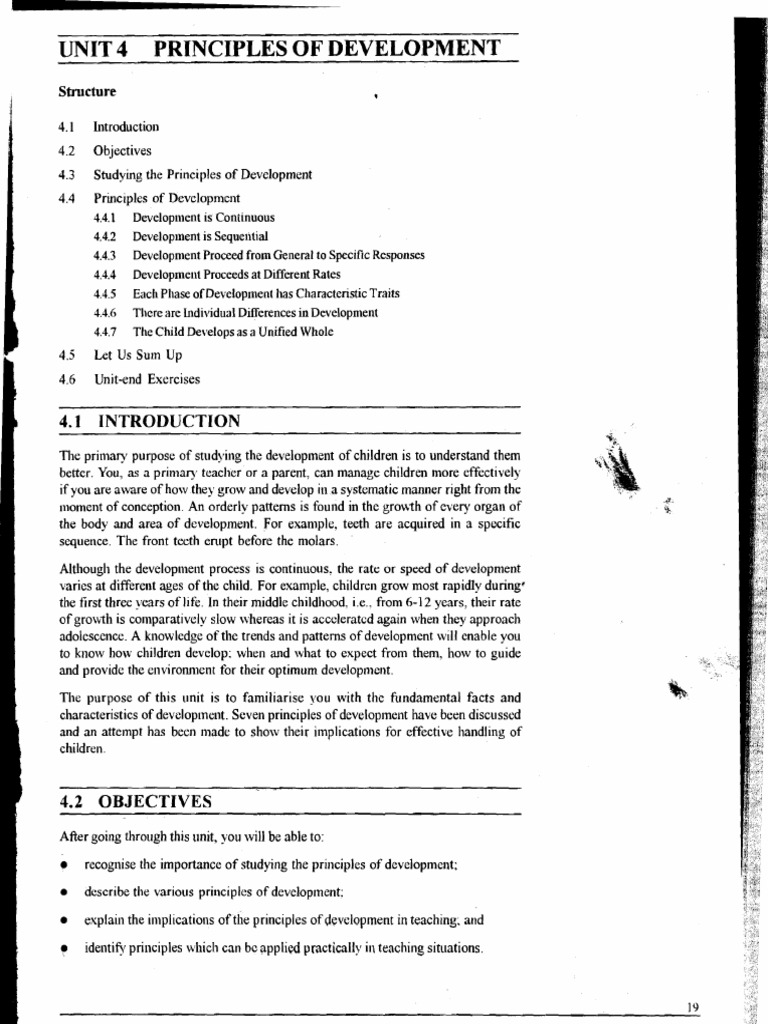 Principles of Child Development Explained | PDF | Child Development ...