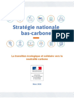 Stratégie Nationale Bas Carbone