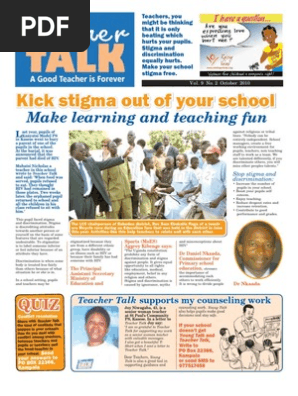 Teacher Talk October 2010