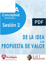 1.de La Idea A La Propuesta de Valor