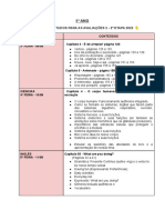 Avaliações 2 - 5º Ano - 2 Etapa