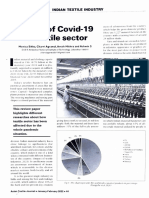 On Textile Sector: Impact of Covid-19
