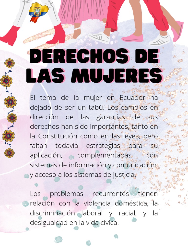 Derechos de la Mujer en Ecuador | PDF | Ciencias sociales