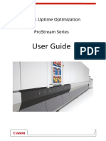 User Guide: Level 1 Uptime Optimization Prostream Series