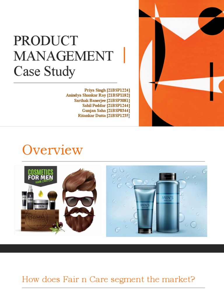 PRODUCT MANAGEMENT Case Study | PDF