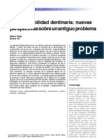 Hipersensibilidad Dent in Aria- Nuevas Perspectivas Sobre Un Antiguo Problema Leelo