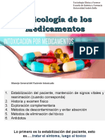 Clase Manejo Del Paciente Intoxicado Por Fármacos