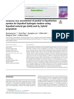 Analysis and Assessment of Partial Re-Liquefaction System For Liquefied Hydrogen Tankers Using Liquefied Natural Gas (LNG) and H Hybrid Propulsion