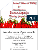 Lupardo Blues & BBQ 2011 Invitation & RSVP