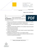 Carta Compromiso Asesoría Presencial 20-21