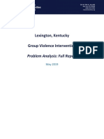 Lexington, Ky. - Problem Analysis: Full Report (May 2019)