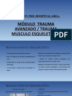 Atención Pre Hospitalaria Trauma Musculoesqueletico.