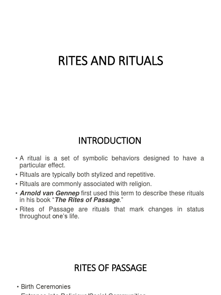 Rituals in Adonitology