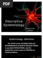 My Descriptive Epidemiology