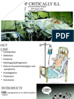 Care of Critically Ill ENT Patients