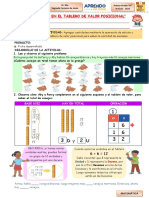 Sumamos en El Tablero de Valor Posicional