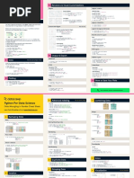 Bokeh Cheat Sheet Python For Data Science: 3 Renderers & Visual Customizations