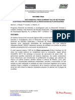 Uso de Chipiadora Forestal para Eliminar Tallos de Palmas Aceiteras