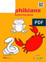 Amphibians Colouring Book