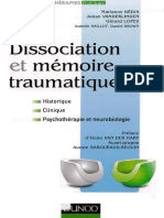 Dissociation Et Mémoire Traumatique by Kédia Marianne