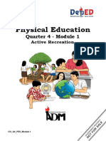 Physical Education: Quarter 4 - Module 1