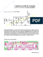 Preamp 3 Bandas