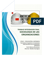 American Factory Sociología de Las Organizaciones