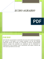 Derecho Agrario