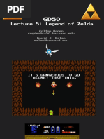 Lecture 5: Legend of Zelda: Colton Ogden Cogden@cs50.harvard - Edu David J. Malan Malan@harvard - Edu